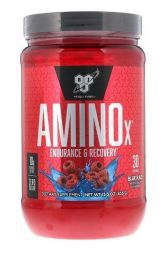 Аминокислоты BSN Amino-X (435 г) (Голубая малина)