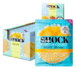 Печенье протеиновое CRISPY &quot;Манго-рис&quot; FitnesShock (30 г)